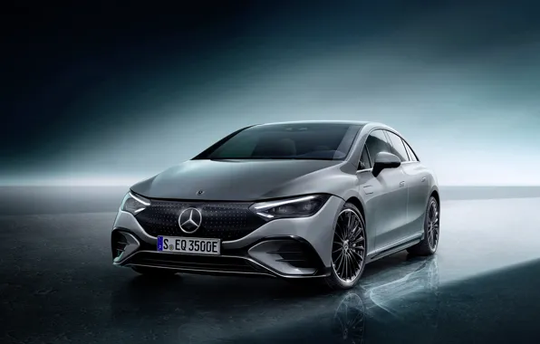 Picture Grey, Sedan, Mercedes, Mercedes-Benz, Electric, 2022, V295, 288 hp