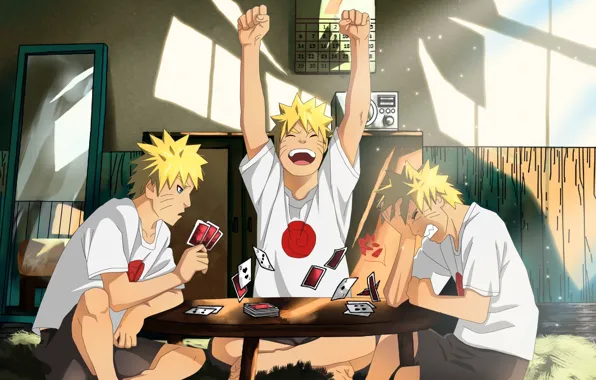 Card, naruto, art, Uzumaki naruto, naruto road to ninja