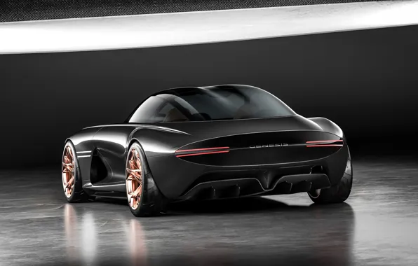 Concept, rear view, 2018, Genesis, Essentia