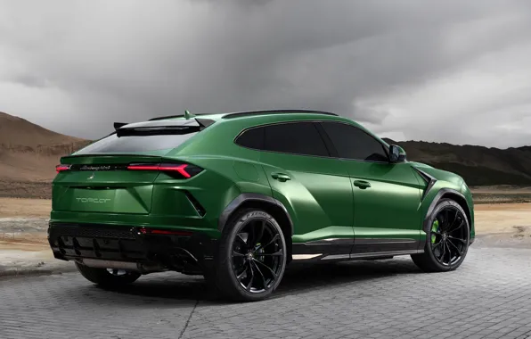 Lamborghini, rear view, 2018, Ball Wed, Urus