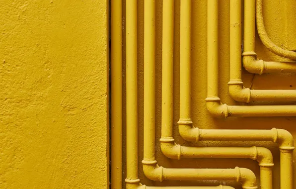 Pipe, wall, color
