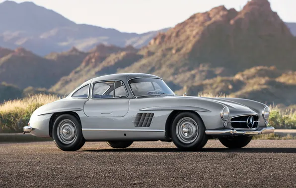 Picture Mercedes-Benz, 300SL, 1955, Mercedes-Benz 300 SL, Gullwing