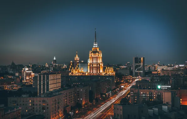 Picture summer, Dmitry Trepolsky, the evening, Moscow