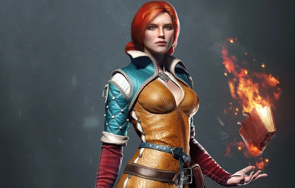 Picture Triss Merigold, Triss Merigold, CD Projekt RED, The Witcher 3: Wild Hunt, The Witcher 3: …