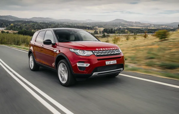 Picture sport, Land Rover, Discovery, Sport, discovery, land Rover, 2015