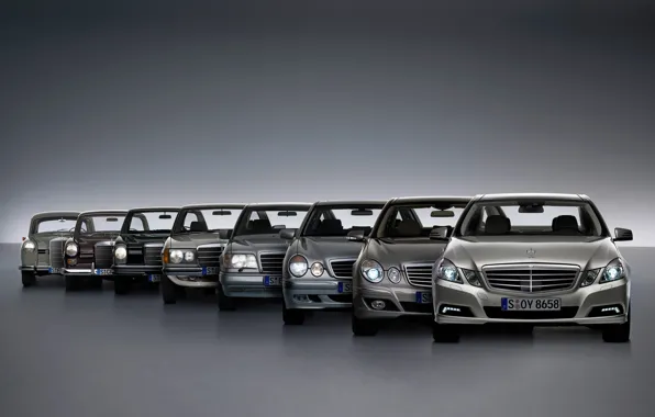 Picture Mercedes-Benz, Mercedes, E-class, E-Class, W211, W123, E-class, W210