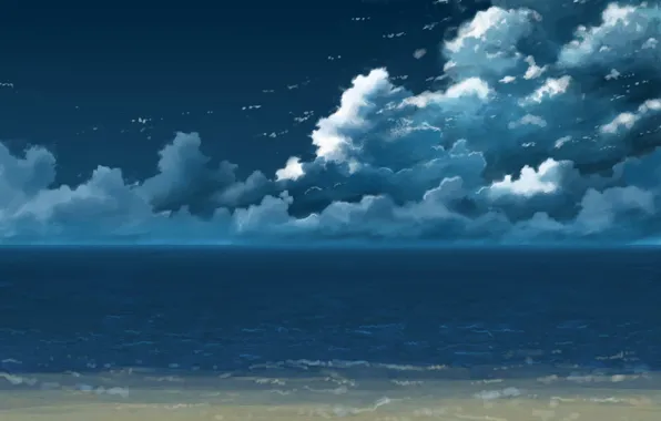 Sea, the sky, K.Hati