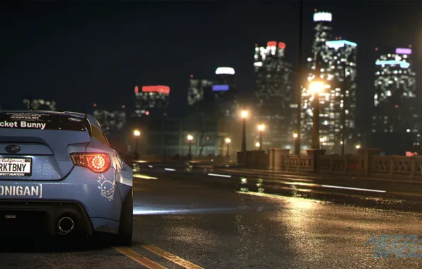 Picture Subaru, nfs, BRZ, Rocket, NSF, Bunny, Need for Speed 2015, this autumn