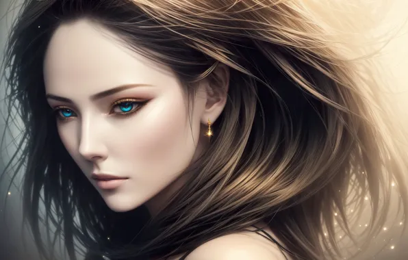 Girl, fantasy, art, digital art, fantasy art, fantasy girl, Stable Diffusion, neuronet