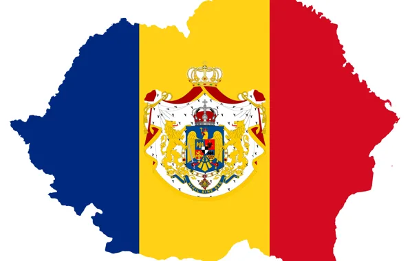 Flag, coat of arms, custom, Romania, flag, romania, border, coat of arms
