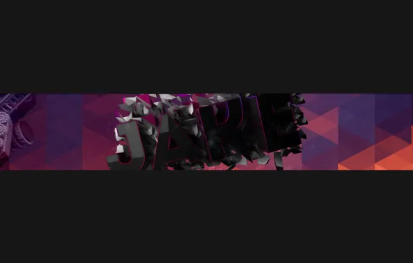 Banner, Abstraction, Jake, Cinema4D, banner, Photohop