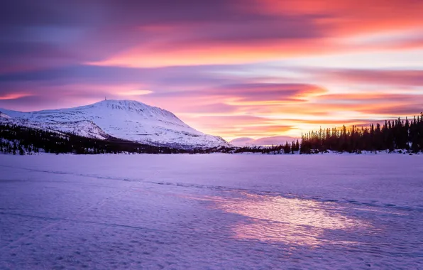 Picture ice, Norway, Gaustatoppen