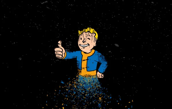 Picture Fallout, Game, Bethesda, Vault Boy, Softworks
