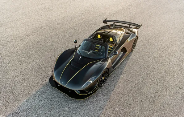 Black, Hennessey, Venom F5, Hennessey Venom F5 Revolution Roadster