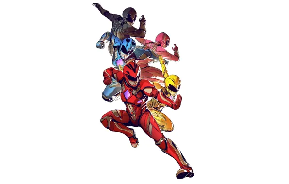 Cinema, movie, hero, film, suit, pearls, Power Rangers, yuusha