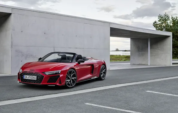 Audi, Audi R8, Spyder, V10, 2020, RWD
