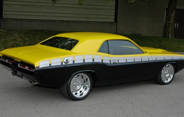 Picture tuning, Dodge, Challenger, 1970, Muscle Car