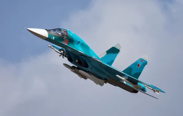 Picture weapons, the plane, Su-34