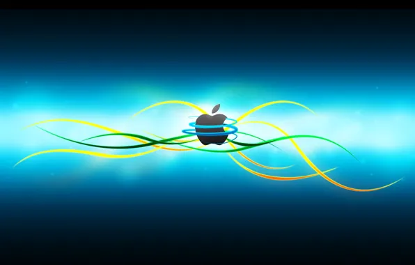 Picture computer, line, color, apple, Apple, logo, mac, phone