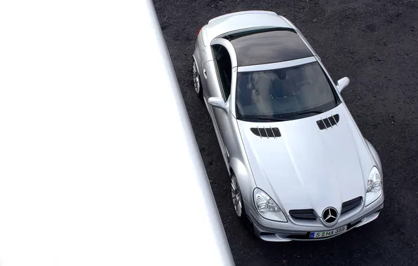 Auto, Mercedes, grey car