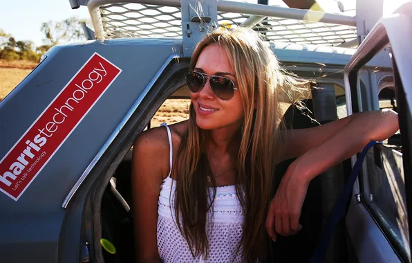 Girl, glasses, blonde, Ksenia Sukhinova