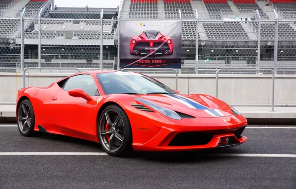 Ferrari, Red, 458, Speciale