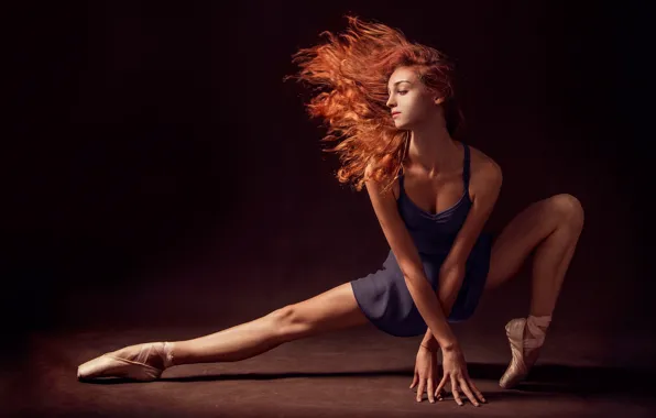 Picture movement, dance, ballerina, Pointe shoes