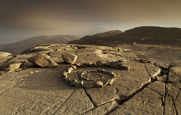 Mountains, nature, Spiral Architect