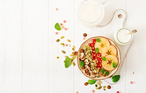 Berries, Breakfast, yogurt, oatmeal, Timolina