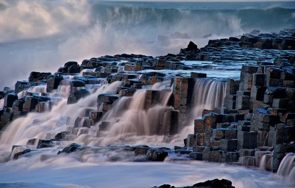 Nature, water, waterfalls