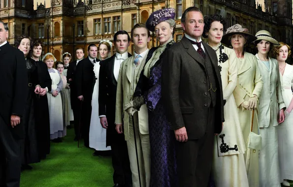 Actor, the series, drama, characters, Downton Abbey