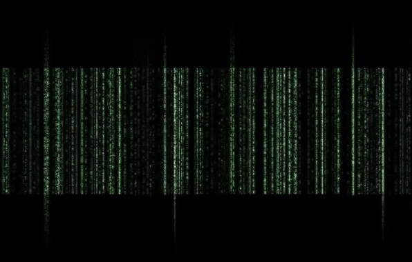 Picture code, matrix, matrix, black background, cipher