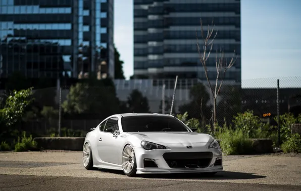 Picture Subaru, White, BRZ, Wheels