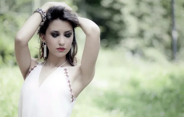 Girl, pose, Federica