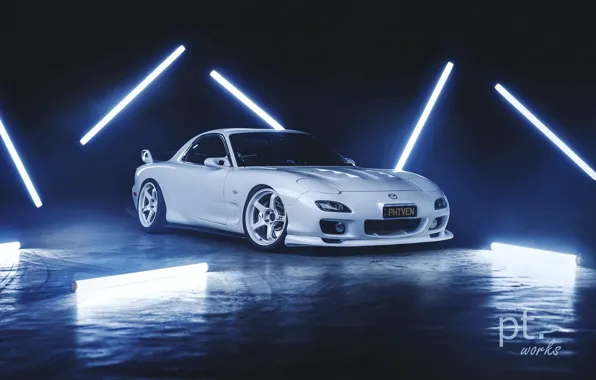 Car, mazda, rx7