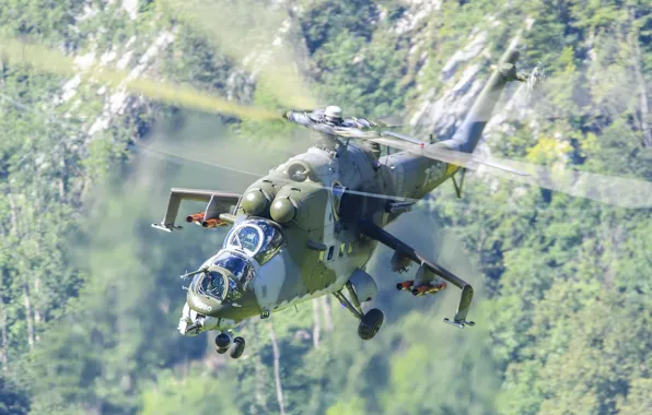Helicopter, Russian, shock, Mil Mi-35 Hind