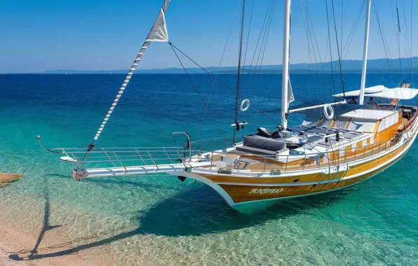 Sea, yacht, Croatia, Adriatica, ANDEO