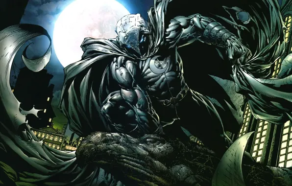 Comics, Marvel, comics, Marvel Comics, Mark Spector, Moon Knight, Honshu, Moon Knight