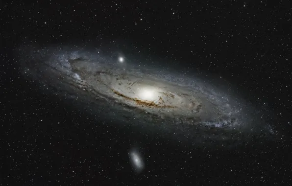 The Andromeda Galaxy, the milky Way, The nearest