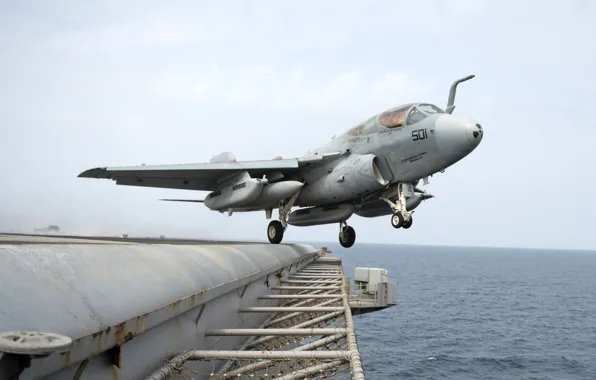 USA, the plane, the rise, Grumman, Prowler, Navy, deck, EA-6