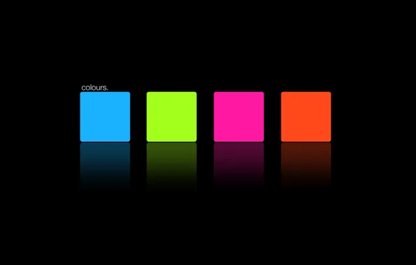Picture color, orange, red, creative, pink, minimalism, green, colours