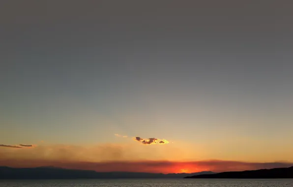 Sunset, Cloud, Dusk