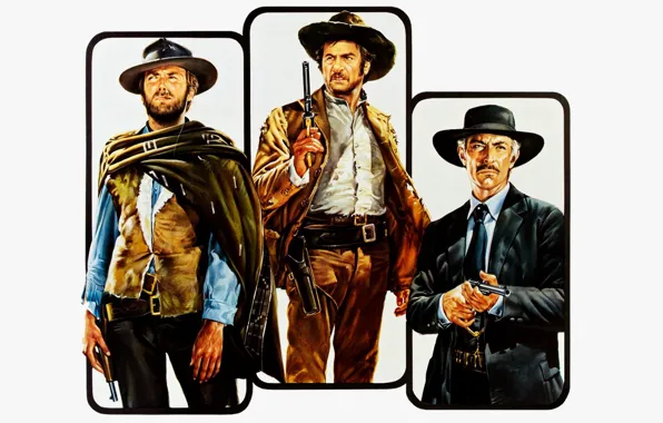 Picture cinema, hat, classic, movie, Clint Eastwood, Colt, film, revolver
