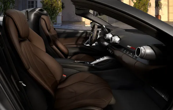 Ferrari, salon, GTS, 812, 2019
