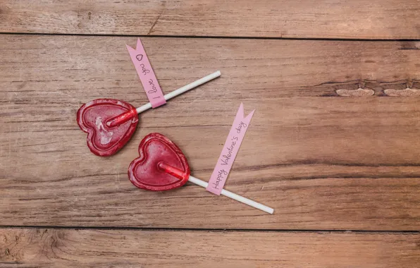 Hearts, lollipops, love, romantic, hearts, sweet