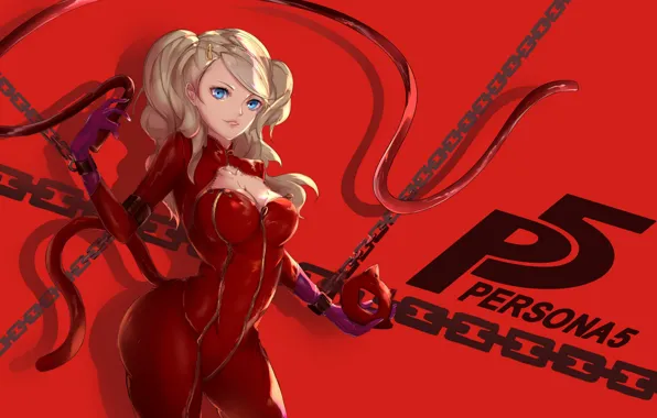 Cat, girl, mask, Person 5, Persona 5