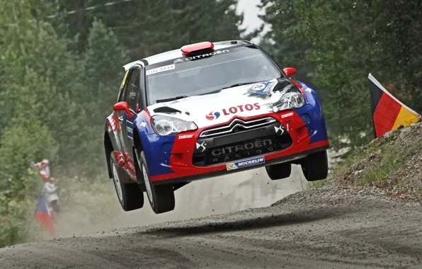 Picture Jump, Citroen, DS3, Rally, Kubica, WRC2