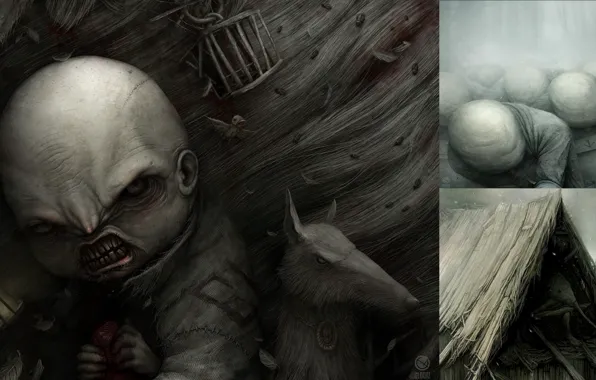Horror, Horror, Scary, Creepy, Anton Semenov, Terrible, Creepy, Anton Semenov