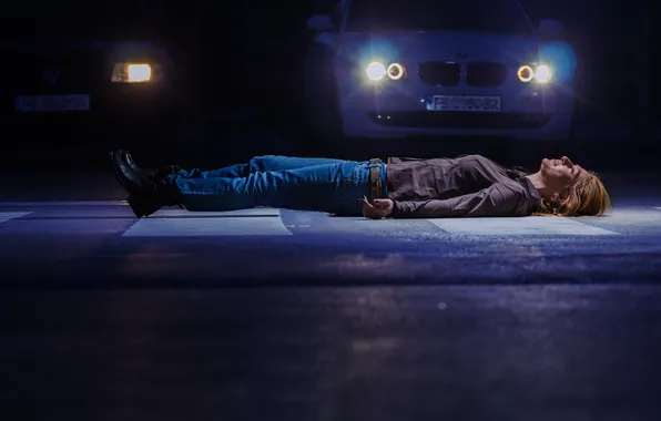 Machine, the city, street, the situation