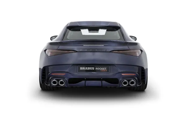 White background, Brabus, limited edition, hybrid hypercar, Deep Blue, hybrid hypercar, Mercedes-AMG SL 63 S …
